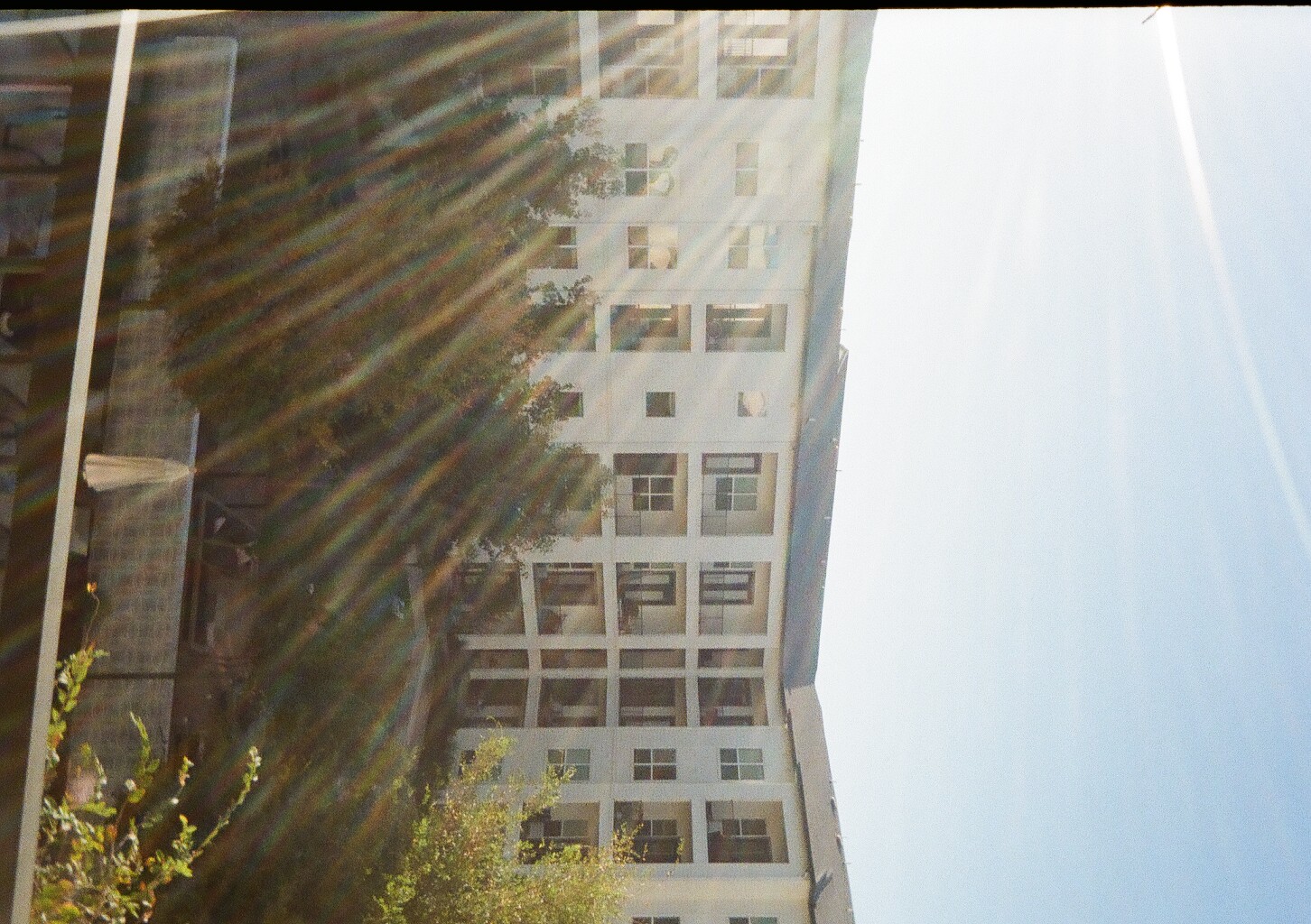 The courtyard of our apartment